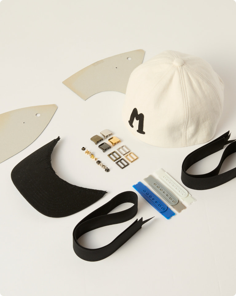Hat parts name