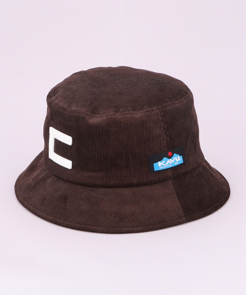 KAVU C CORD HAT BROWN ONESIZE