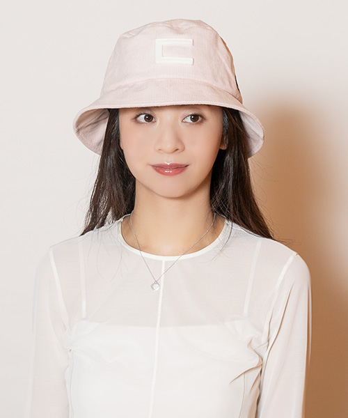 モデル頭囲：56cm 着用サイズ：ONESIZE