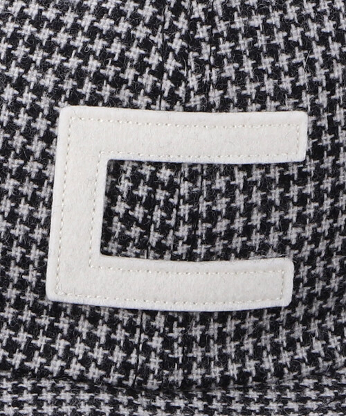 KAVU CHECK BB CAP BLACK x WHITE ONESIZE