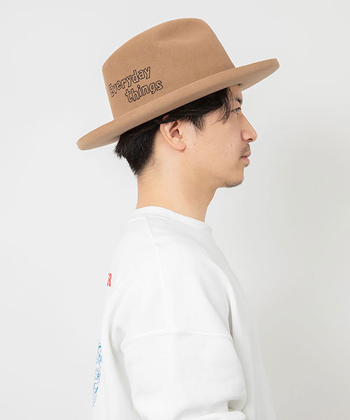 モデル頭囲：58cm 着用サイズ：ONESIZE