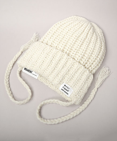PIGTAIL KNIT WHITE ONESIZE