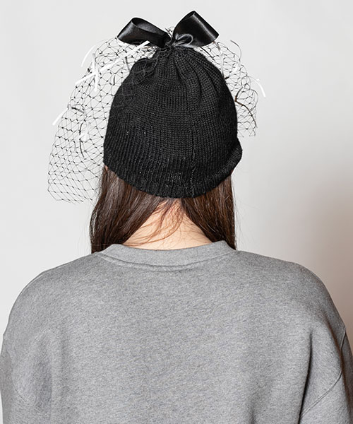 モデル頭囲：56cm 着用サイズ：ONESIZE