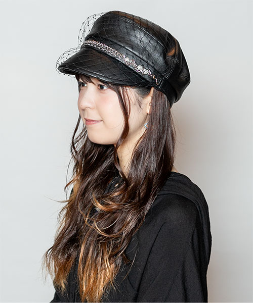 BLACK モデル頭囲：55cm