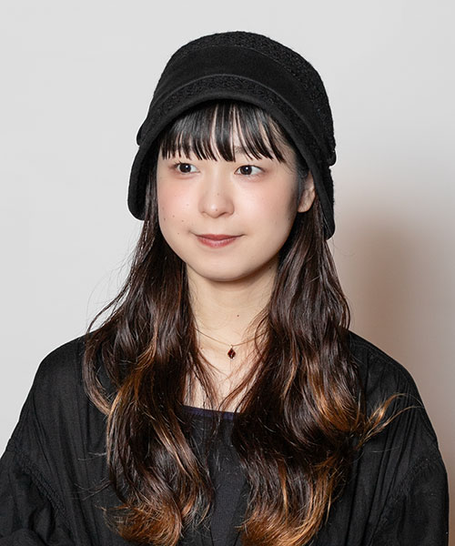 BLACK(リボン外し) モデル頭囲:55cm