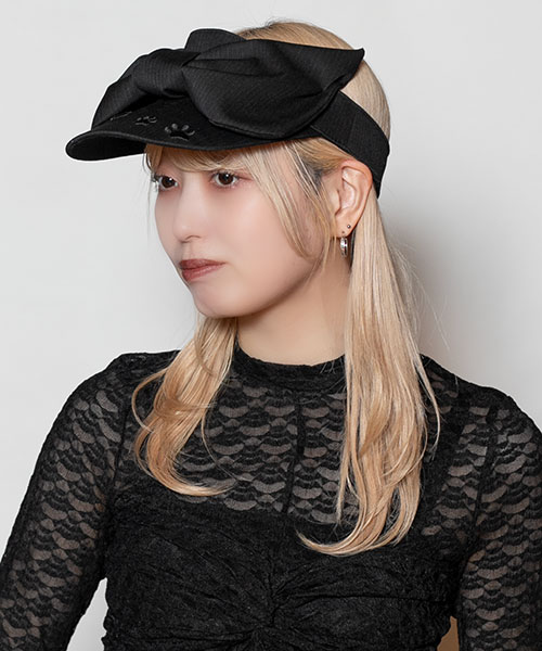 Model's head circumference: 58cm, wearing size: ONESIZE