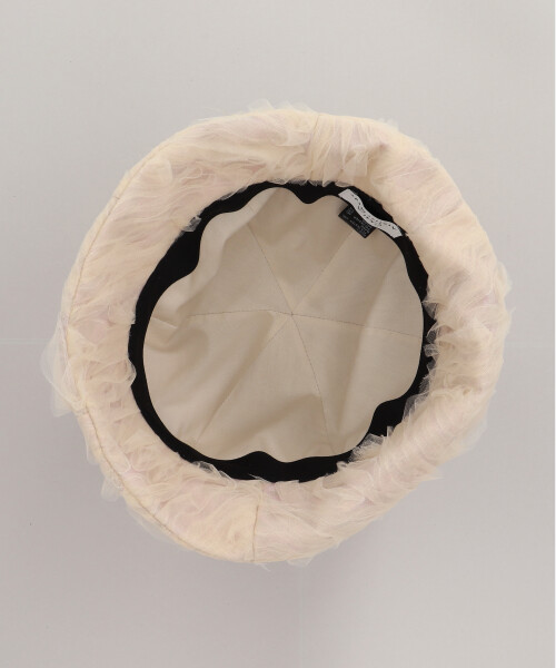 TULLE HAT BEIGE ONESIZE