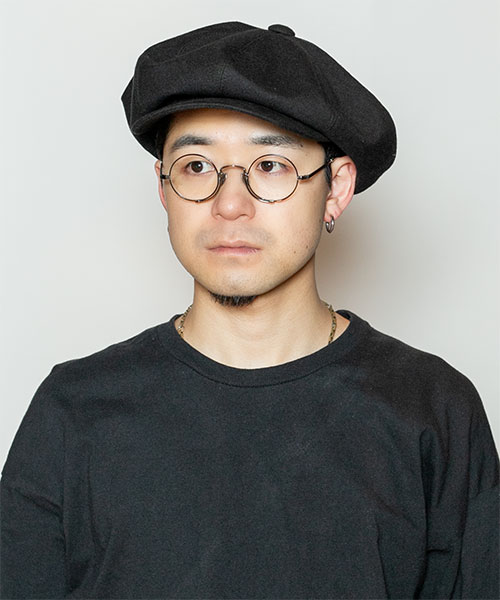 BLACK モデル頭囲：58cm