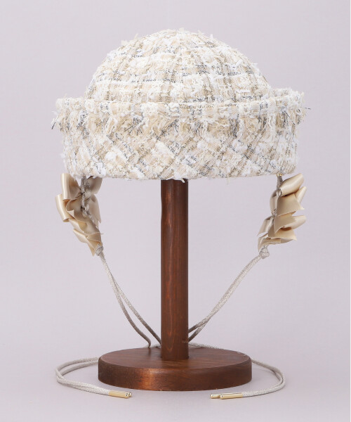 TWEED SAILOR BEIGE ONESIZE