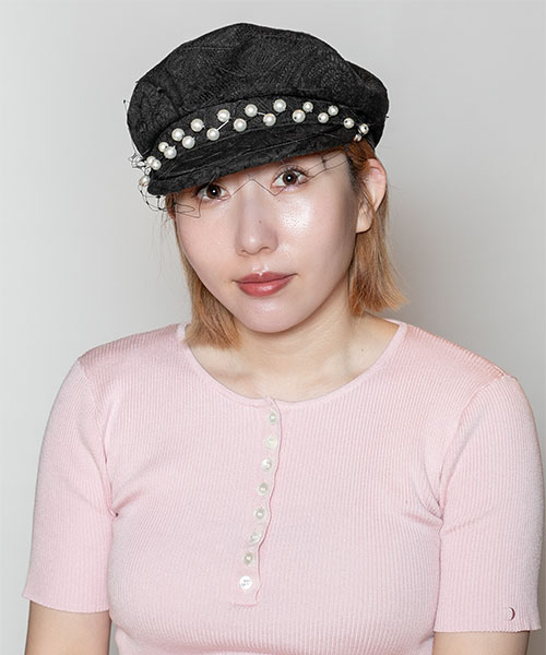 BLACK モデル頭囲：56cm