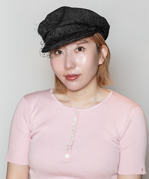 BLACK モデル頭囲：56cm