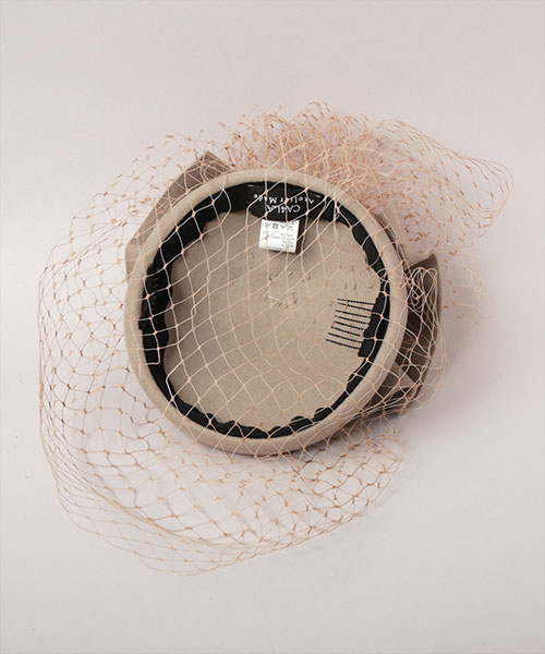 COCKTAIL TOQUE WHITE ONESIZE