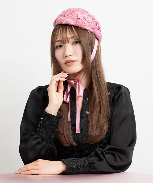 PINK　モデル頭囲：57cm