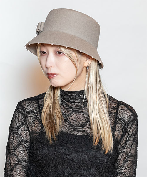 BEIGE モデル頭囲：58cm