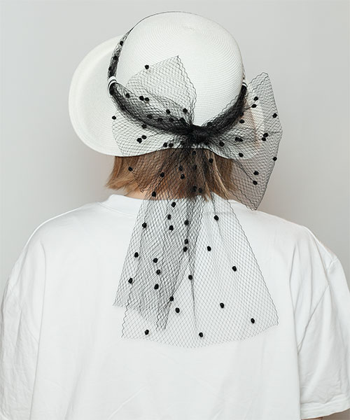 WHITE モデル頭囲：56cm