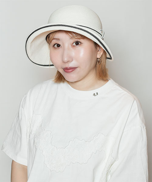 WHITE モデル頭囲：56cm