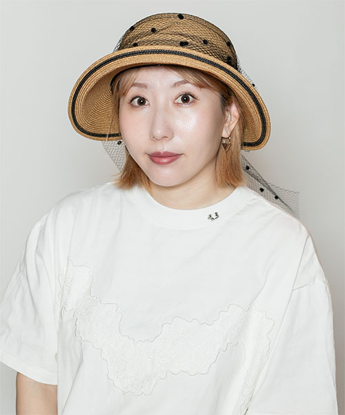 BEIGE モデル頭囲：56cm