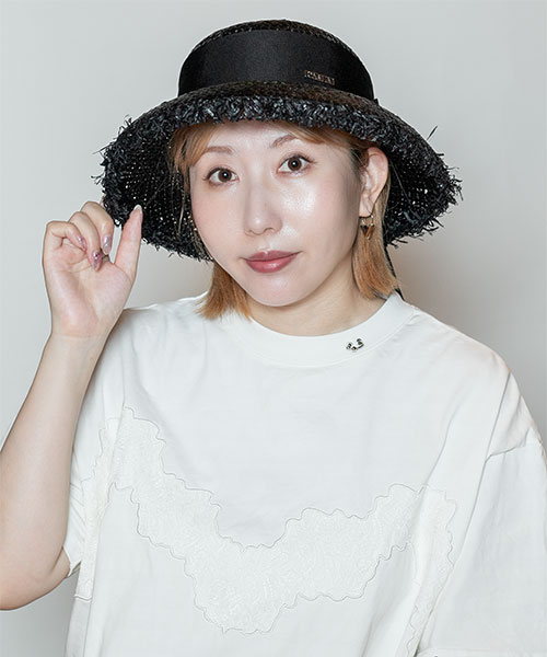BLACK モデル頭囲：56cm