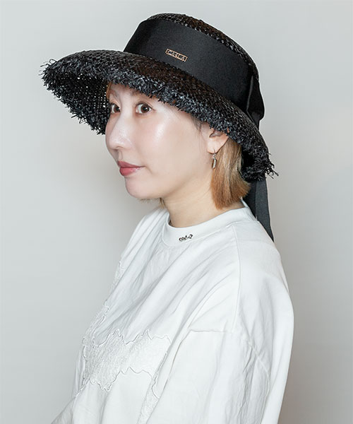 BLACK モデル頭囲：56cm