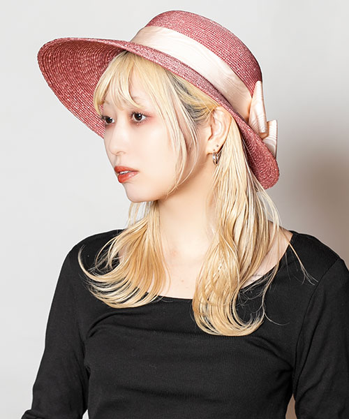 モデル頭囲：58cm 着用サイズ：ONESIZE
