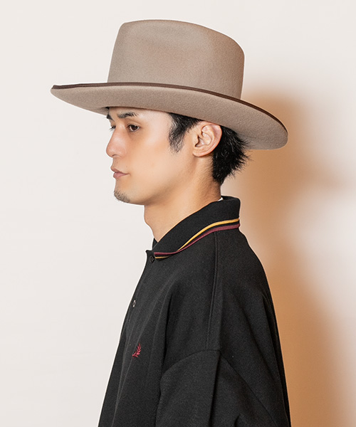 モデル頭囲：58cm 着用サイズ：ONESIZE