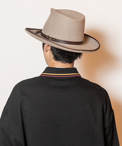 モデル頭囲：58cm 着用サイズ：ONESIZE