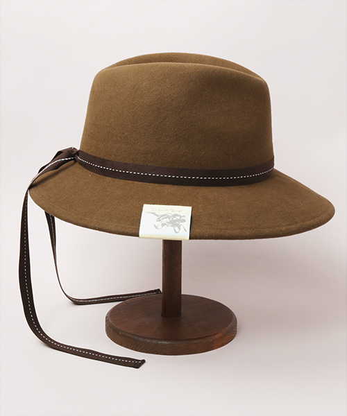 COW MOTIF WESTERN HAT BROWN ONESIZE