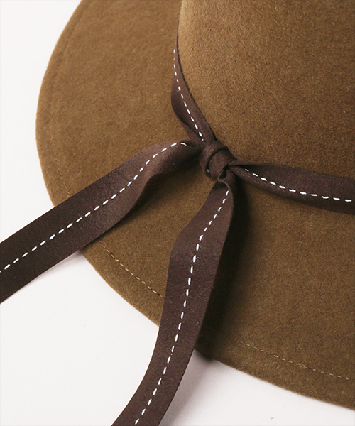 COW MOTIF WESTERN HAT BROWN ONESIZE