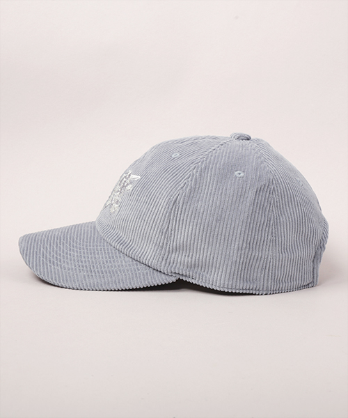 COW MOTIF CORDUROY CAP PINK ONESIZE