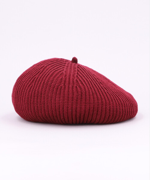 YASHIKI x CA4LA YUKITSURI BERET WINE RED ONESIZE