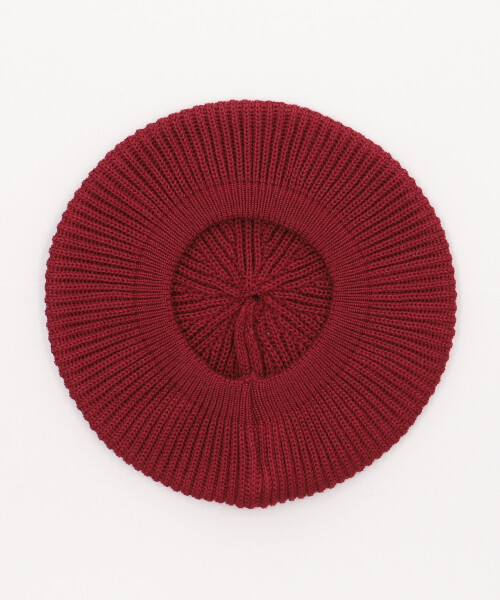 YASHIKI x CA4LA YUKITSURI BERET WINE RED ONESIZE