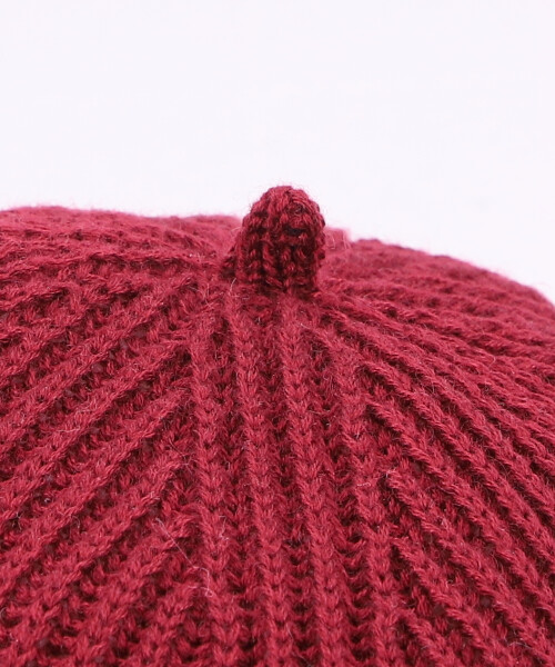 YASHIKI x CA4LA YUKITSURI BERET WINE RED ONESIZE
