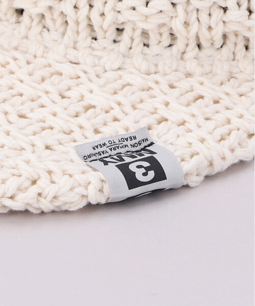 Maison MIHARA YASUHIRO x CA4LA CAP WHITE ONESIZE