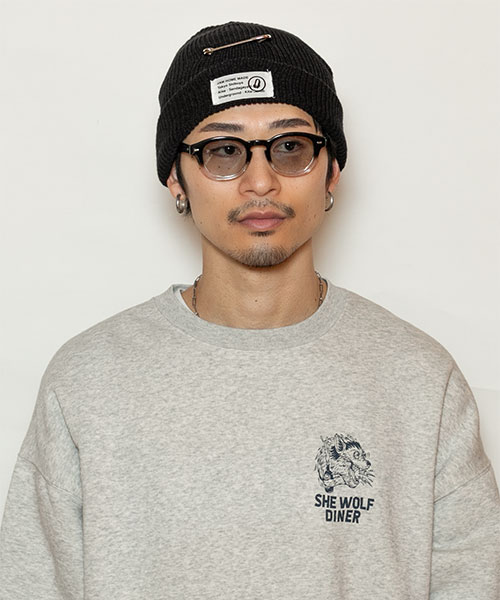 BLACK モデル頭囲：58.5cm