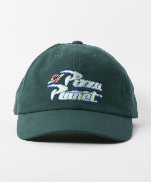 PIZZA PLANET / CAP WHITE x BROWN ONESIZE