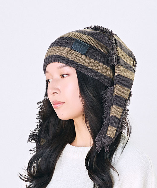 モデル頭囲：54cm 着用サイズ：ONESIZE