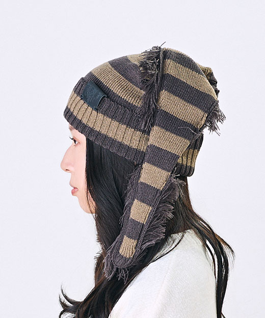 モデル頭囲：54cm 着用サイズ：ONESIZE