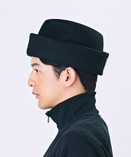 BLACK　モデル頭囲：56cm