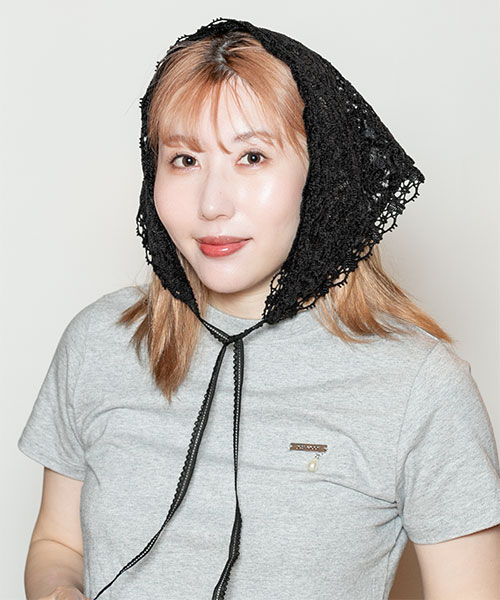 BLACK モデル頭囲：56cm