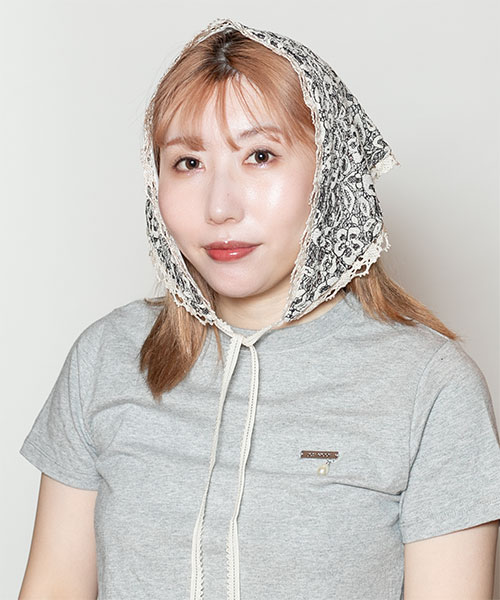 WHITE  モデル頭囲：56cm