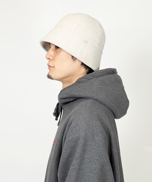 モデル頭囲：58cm 着用サイズ：ONESIZE