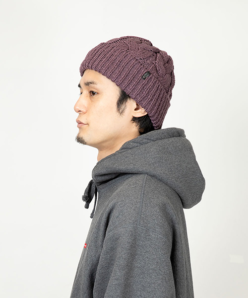モデル頭囲：58cm 着用サイズ：ONESIZE