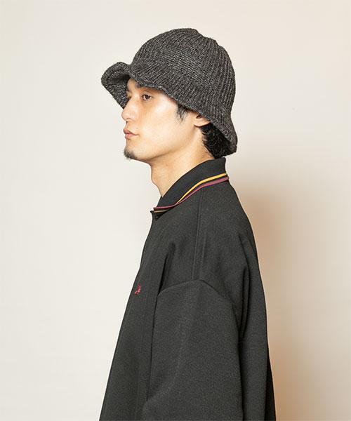 モデル頭囲：58cm 着用サイズ：ONESIZE