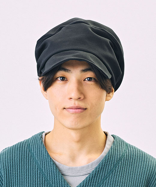 BLACK　モデル頭囲：58cm
