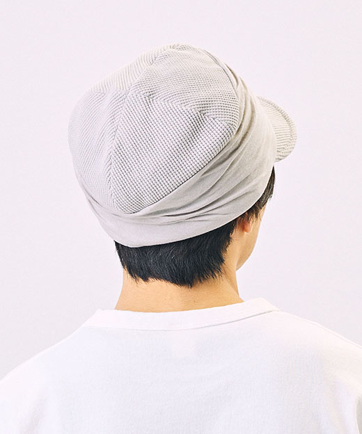 モデル頭囲：58cm 着用サイズ：ONESIZE