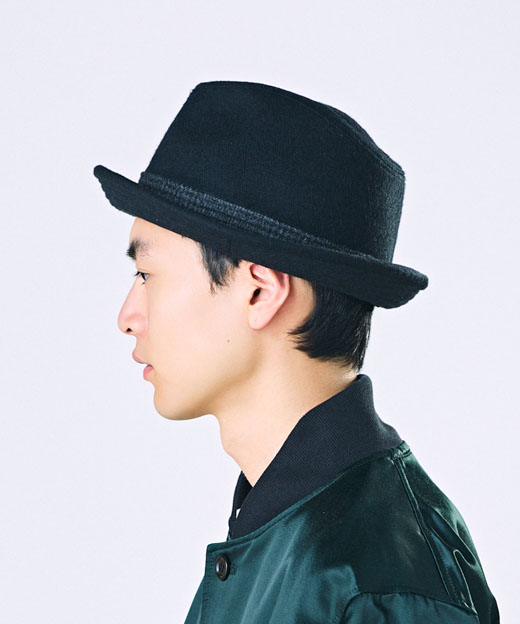 モデル頭囲：59cm 着用サイズ：ONESIZE