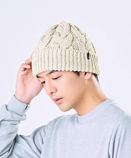 LIGHT BEIGE　モデル頭囲：56cm