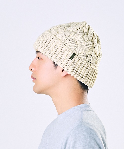 LIGHT BEIGE　モデル頭囲：56cm