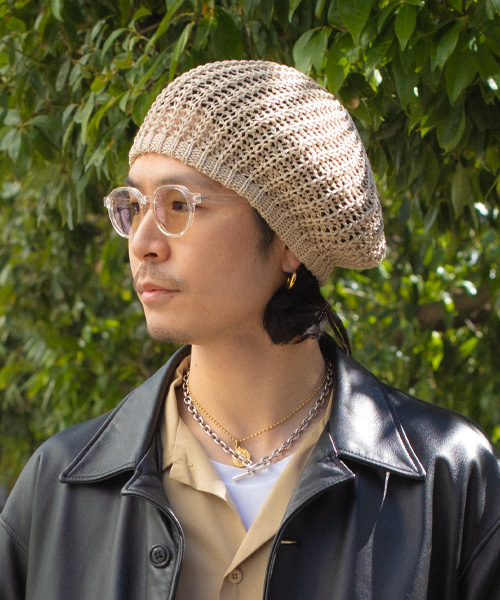 BEIGE モデル頭囲：58cm