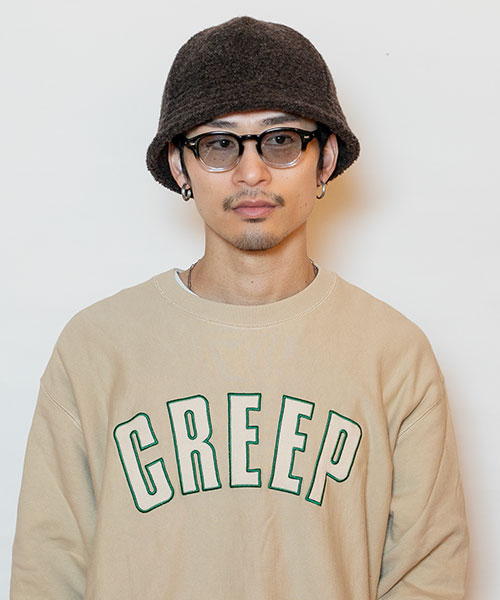 BROWN モデル頭囲：58.5cm